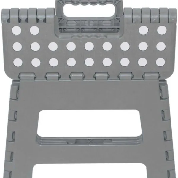 MARBUENO SUMMER Pallar>Fällbar plastpall - - 33x26.5x27 cm - Maximal belastning 150 kg - Halkfri - Lätt att fälla ihop