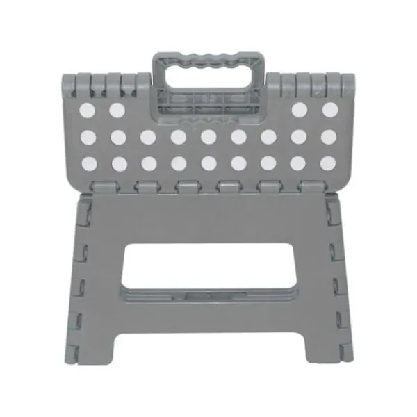 MARBUENO SUMMER Pallar>Fällbar plastpall - - 33x26.5x27 cm - Maximal belastning 150 kg - Halkfri - Lätt att fälla ihop