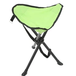 Pallar>Fällbar stativpall 200KG Lastbärande Anti-halk Bra stabilitet Bärbar hopfällbar stol för utomhusfiske Camping picknick grön