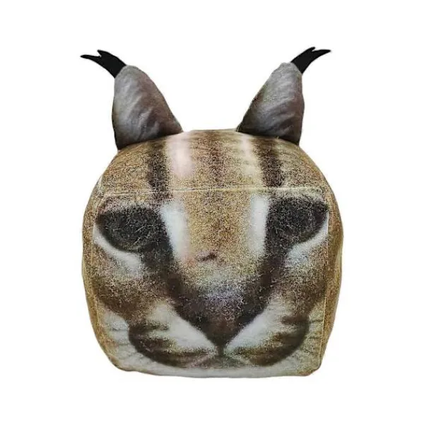 Sittpuffar>Floppa Plysch, stor Floppa Plysch Tecknad Katt Plyschleksak, Floppa Leksak Plysch Stoppning, 19 cm Hög, mjuk och söt för vänner och fans