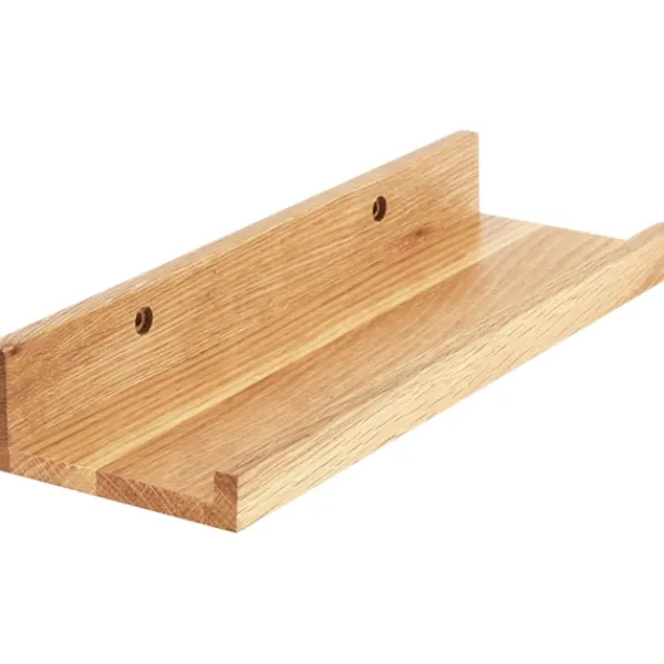 Hyllor>Flytande hylla i trä, väggmonterad hylla 30 cm, rustik hängande vägg hylla 30cm