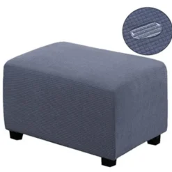 Sittpuffar>Footstock Utdragbart skyddande förvaringsöverdrag spandex rektangulärt elastiskt elastiska fötter_yux