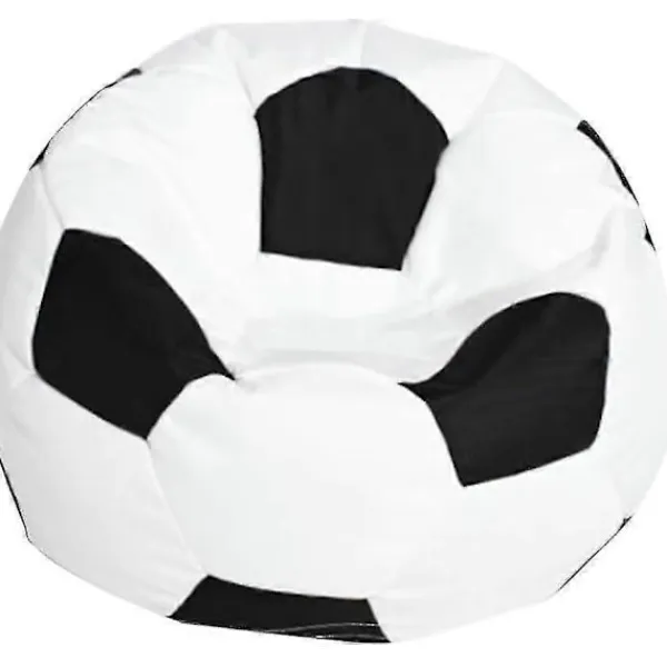 Sittsäckar>Fotboll Oxfordtyg Barn Sittsäck Överdrag För Barn Gosedjursförvaring 3 Färger Att Välja - Vit 80cm (FMY)