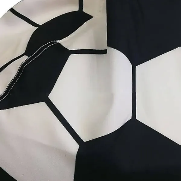 Sittsäckar>Fotbollsformad förvaringssittsäck stolsöverdrag plyschleksaksorganisatör 70x80 cm