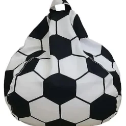 Sittsäckar>Fotbollsformad sittsäcköverdrag för barn och vuxna, förvaring av gosedjur, ingen fyllning, 60x70 cm, inget fyllmedel 60x70cm No Filler