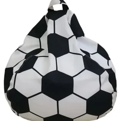 Sittsäckar>Fotbolls-sittsäcksöverdrag för barn utan fyllning, sittsäcksöverdrag för vuxna, barnstorlek - Stor förvaring av gosedjur 60x70cm Utan Fyllning 60x70cm No Filler | Fyndiq