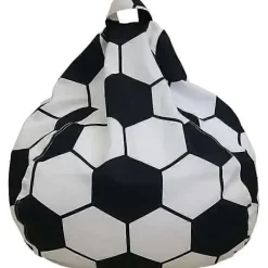 Sittsäckar>Fotbolls-sittsäcköverdrag för barn utan fyllning, sittsäcköverdrag för vuxna, barnstorlek - Stor förvaring av gosedjur 70x80cm No Filler