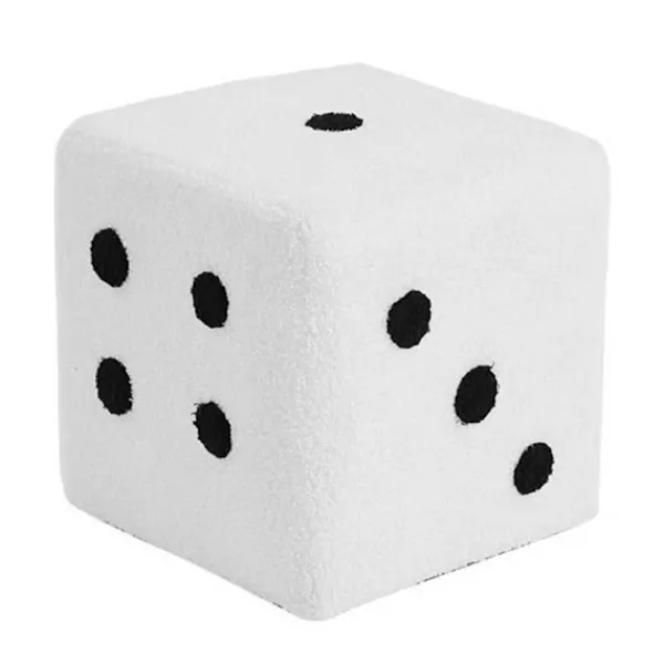 Pallar>Fotpall Mjuk Bekväm Enkel Varm Robust Bas Kub Pall för Hem Vardagsrum Sovrum Vit 20x20x20cm