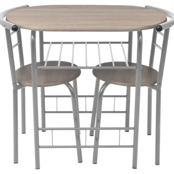 vidaXL Matgrupper>Frukostbar med stolar MDF
