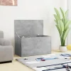 vidaXL Kistor & Koffertar>Förvaringskista betonggrå 84x42x46 cm konstruerat trä