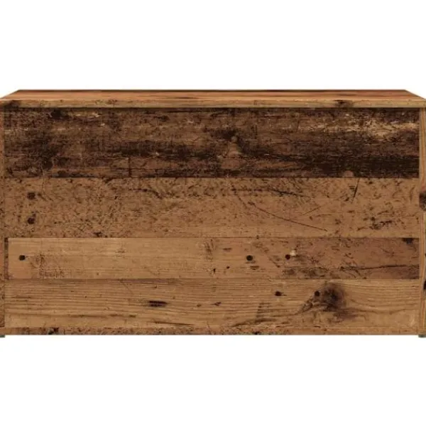 vidaXL Kistor & Koffertar>Förvaringskista åldrat trä 84x42x46 cm konstruerat trä