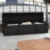 vidaXL Kistor & Koffertar>Förvaringskista massivt trä vintagestil 120x30x40 cm