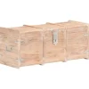 vidaXL Kistor & Koffertar>Förvaringskista 90x40x40 cm massivt akaciaträ
