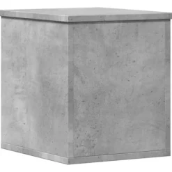 vidaXL Kistor & Koffertar>Förvaringslåda betonggrå 30x35x35 cm konstruerat trä
