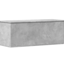vidaXL Kistor & Koffertar>Förvaringslåda betonggrå 90x35x35 cm konstruerat trä