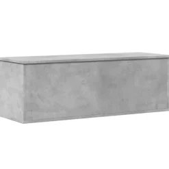 vidaXL Kistor & Koffertar>Förvaringslåda betonggrå 102x35x35 cm konstruerat trä