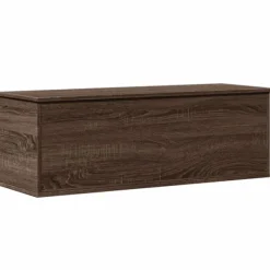 vidaXL Kistor & Koffertar>Förvaringslåda brun ek 102x35x35 cm konstruerat trä