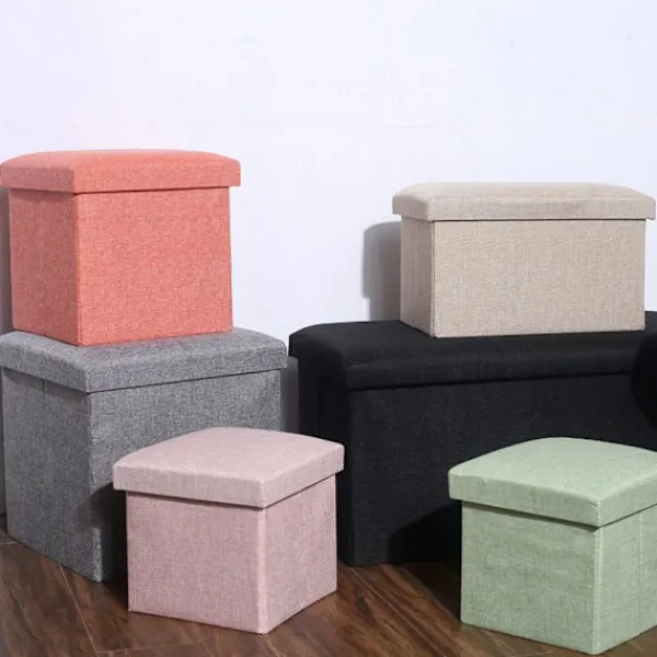 Kistor & Koffertar>Förvaringslåda Förvaring Pall ROSA 30*30*30 CM 30*30*30 cm