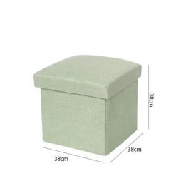 Pallar>Förvaringslåda Förvaringspall GRÖN 38*38*38 CM Grön 38*38*38 cm