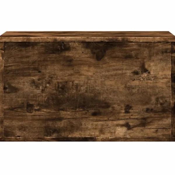 vidaXL Kistor & Koffertar>Förvaringslåda rökfärgad ek 60x35x35 cm konstruerat trä