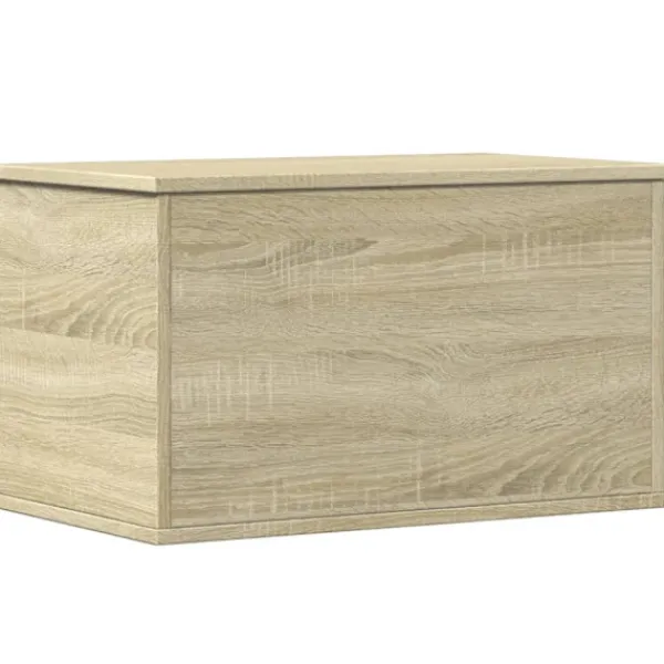 vidaXL Kistor & Koffertar>Förvaringslåda sonoma-ek 60x35x35 cm konstruerat trä