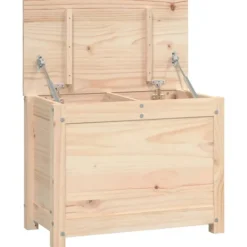 vidaXL Kistor & Koffertar>Förvaringslåda 60x32x45,5 cm massiv furu