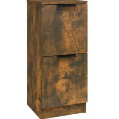 vidaXL Skåp>Förvaringsskåp rökfärgad ek 30x30x70 cm konstruerat trä
