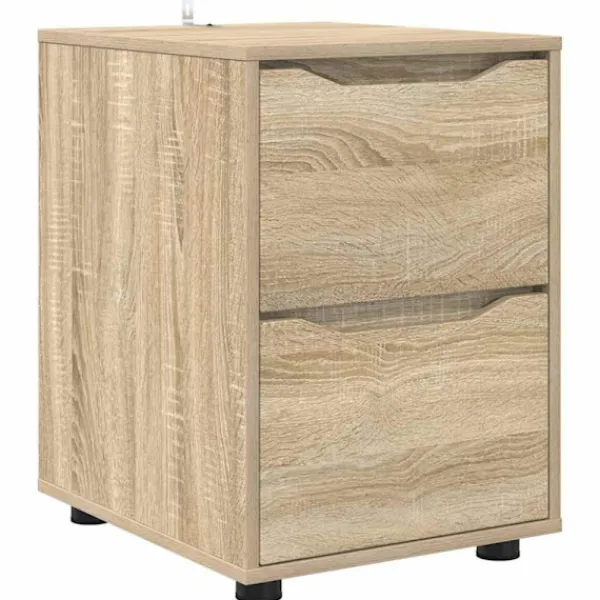 vidaXL Byråer>Förvaringsskåp Sonoma-ek 40 x 48 x 57 cm Konstruerat trä