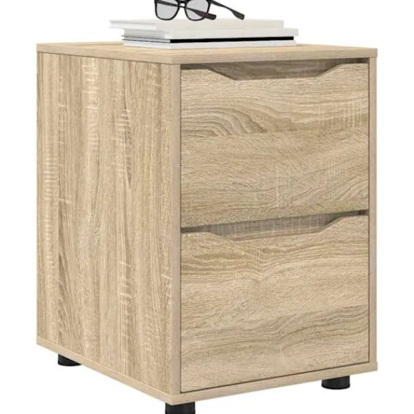 vidaXL Byråer>Förvaringsskåp Sonoma-ek 40 x 48 x 57 cm Konstruerat trä