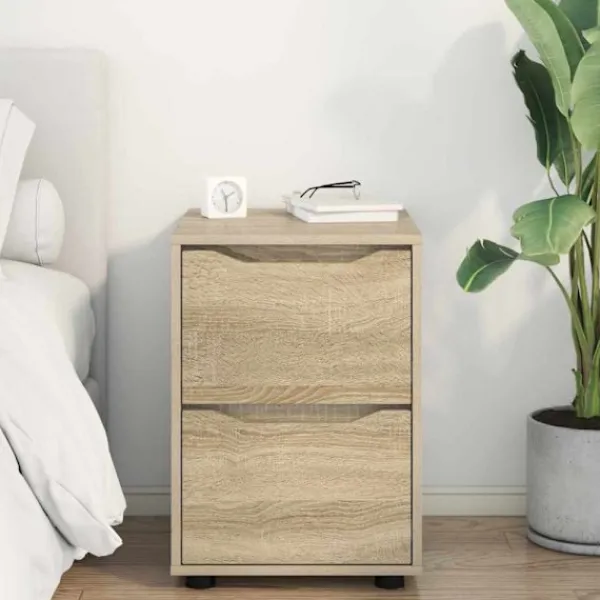 vidaXL Byråer>Förvaringsskåp Sonoma-ek 40 x 48 x 57 cm Konstruerat trä