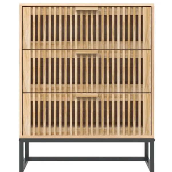 vidaXL Byråer>Förvaringsskåp 60x30x75 cm konstruerat trä