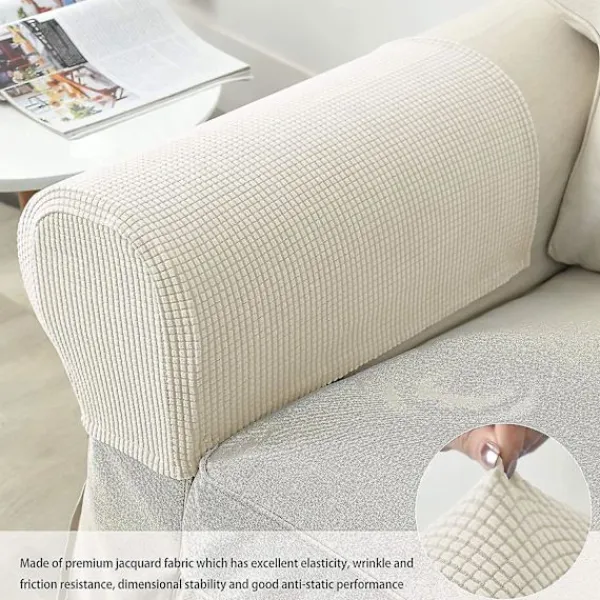 DMstore Stolar>Fåtölj Armstödsskydd Stretch Soffa Arm Caps Armstödsskydd För Stolar