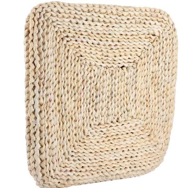 Sittpuffar>Fyrkantig Förtjockad Stol Kudde Puff Tatami Sittdynor för Balkong Burspråksdekoration