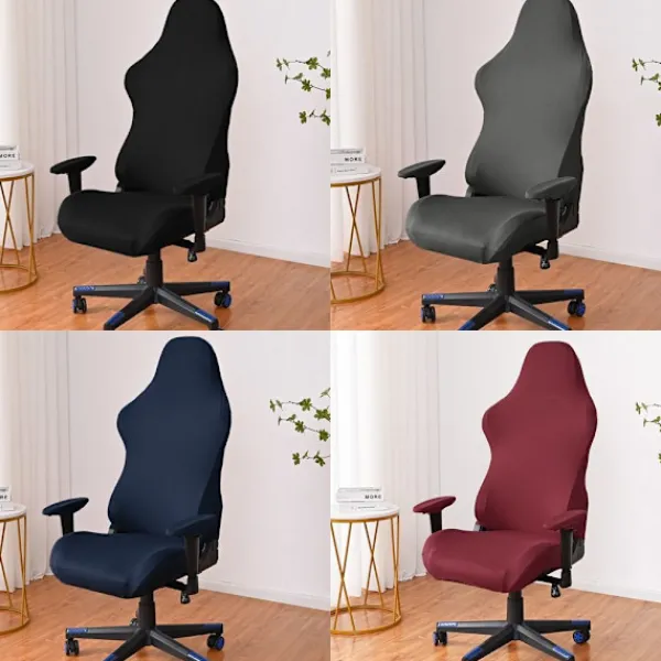 Stolar>Gaming Chair Cover Stol Case MÖRKGRÅ