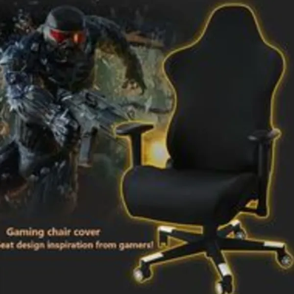 Stolar>Gaming Stolskydd - Kontorsstolskydd 4 Delar/Set Gaming Stolskydd med Armstödsskydd/Stolsryggskydd/Stolssitsskydd, Gaming Stolskydd