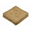 BERTONI-ARCO Sittpuffar>Golvkudde - DADY - 45 x 45 x 10 cm - Brun - Inomhus - Fyrkantig