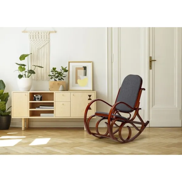 Northix Fåtöljer>Gungstol på medar ModernHome