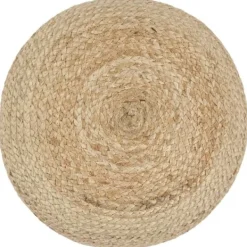 vidaXL Sittpuffar>Handgjord sittpuff 45x30 cm jute