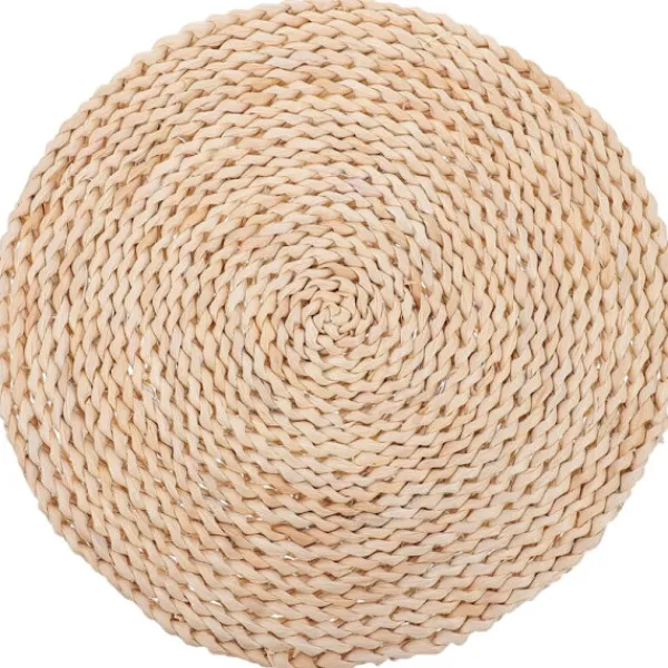 Sittpuffar>Handvävd Sittdyna i Halm, Inomhusbruk, Enkel Dyna, Enkel Design