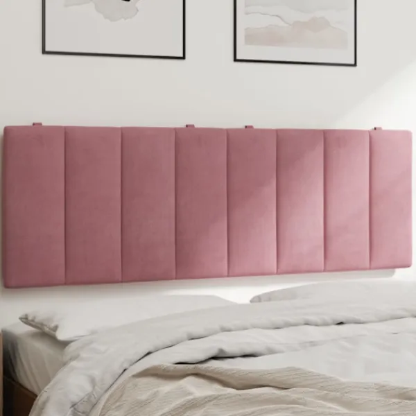 vidaXL Sängar>Headboard Cushion "Hanko" Pink 120 cm Velvet