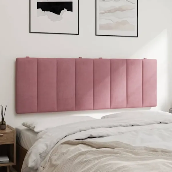 vidaXL Sängar>Headboard Cushion "Hanko" Pink 120 cm Velvet