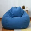 GIFT OF G Sittsäckar>Helt ny extra stor sittsäck sofföverdrag inomhus Lazy Lounger för vuxna barn Hotsale!