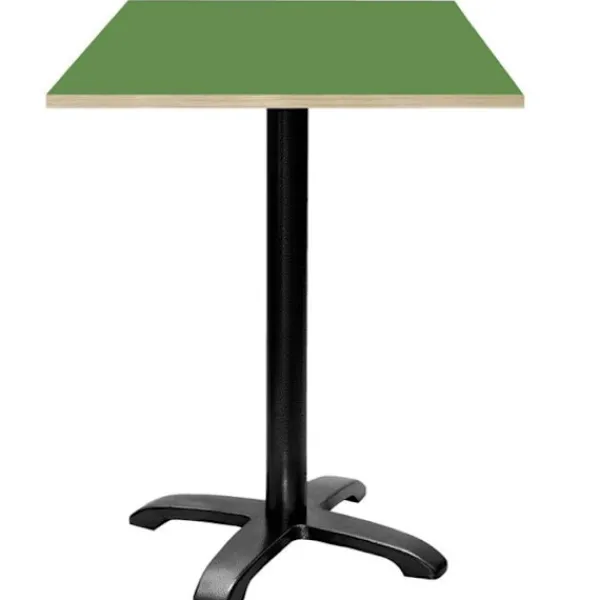 Matbord>Hög stång 60 x 60 cm - Bazila modell a träkanter