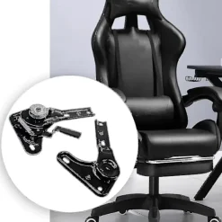 Kontorsmöbler>Högryggad Swivel Kontorsstol med Tungt Multi-vinkeljusterare