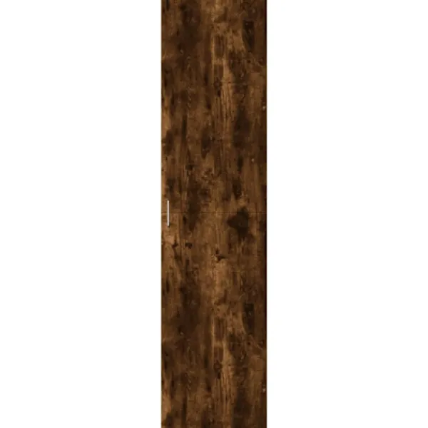 vidaXL Skåp>Högskåp rökfärgad ek 45x42,5x185 cm konstruerat trä