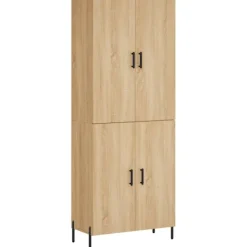 vidaXL Skåp>Högskåp sonoma-ek 69,5x34x180 cm konstruerat trä