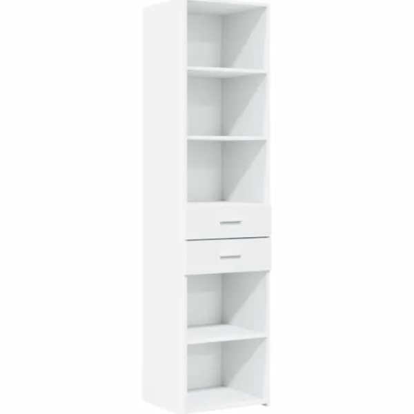 vidaXL Skåp>Högskåp vit 45x42,5x185 cm konstruerat trä