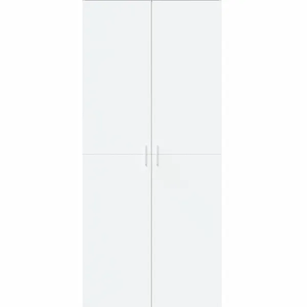 vidaXL Skåp>Högskåp vit 80x35x180 cm konstruerat trä