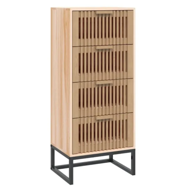 vidaXL Byråer>Högskåp 40x30x95 cm konstruerat trä