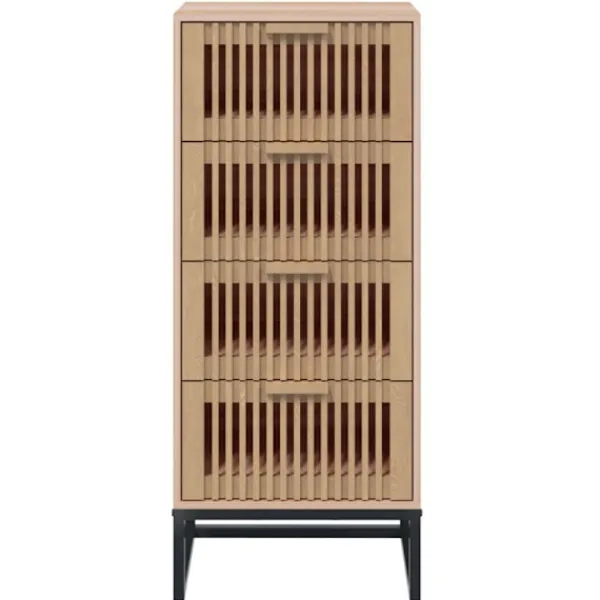 vidaXL Byråer>Högskåp 40x30x95 cm konstruerat trä
